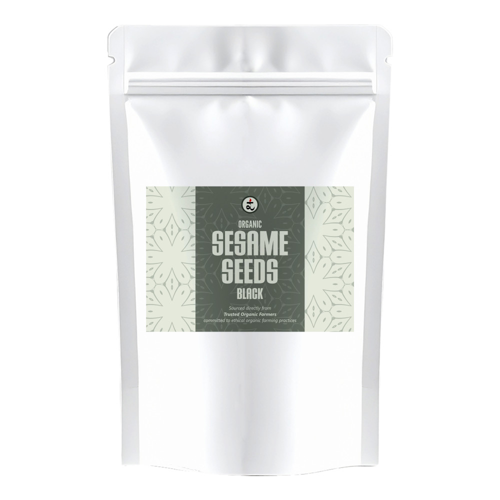 Organic Sesame Seeds Black  250gm