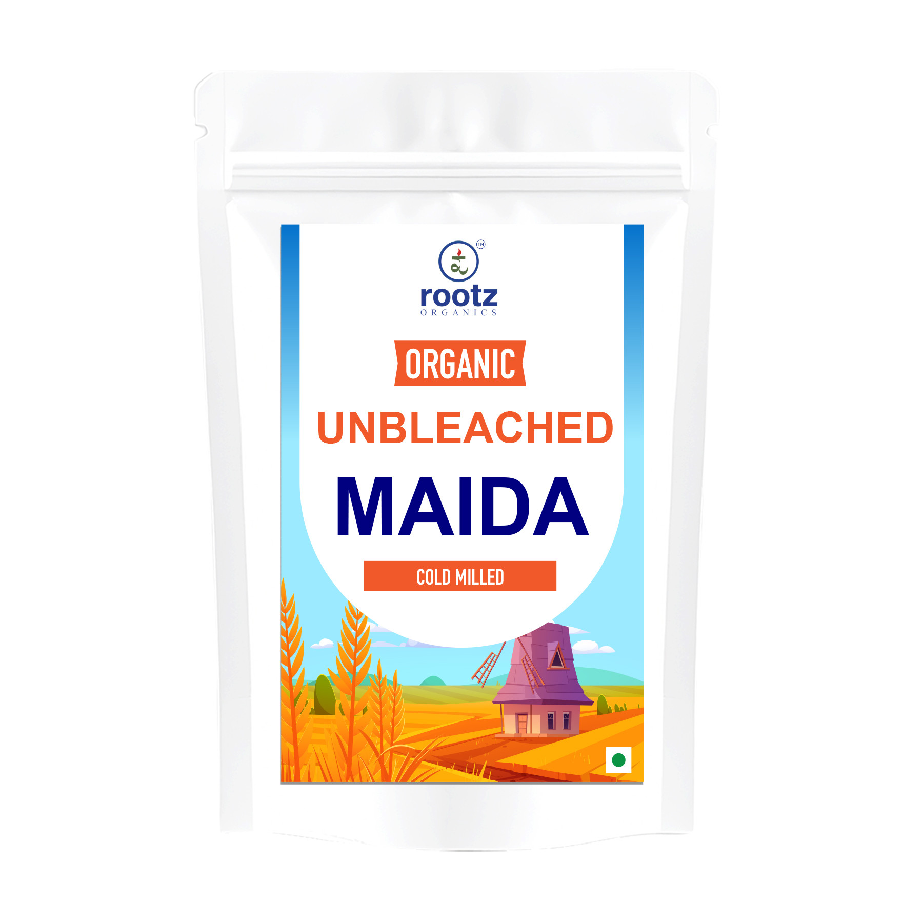 Organic Unbleached Maida 500g