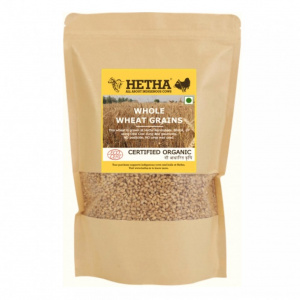 Image of Whole Wheat Grains produced organically at Hetha Nandishala