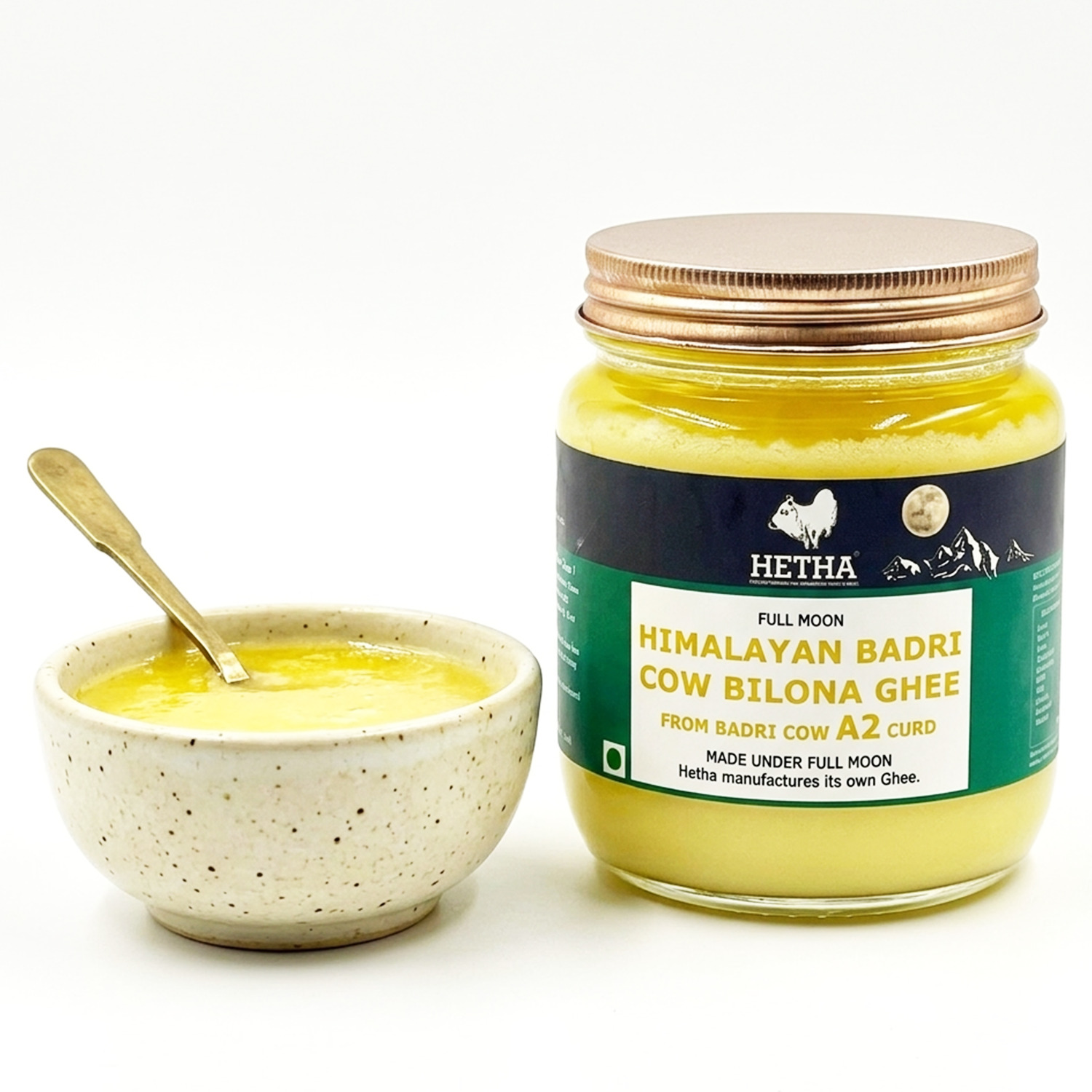 Full Moon Himalayan Badri Cow Bilona Ghee / A2 Ghee 500ml