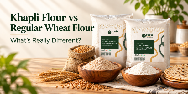 Khapli Flour vs Regular Wheat Flour: What’s Really Different?