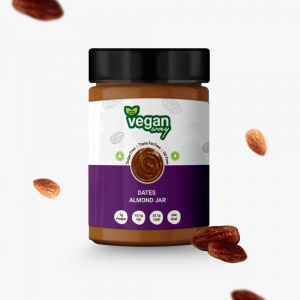 Image of Almond Date Jar by Rootz Organics single pack  280g