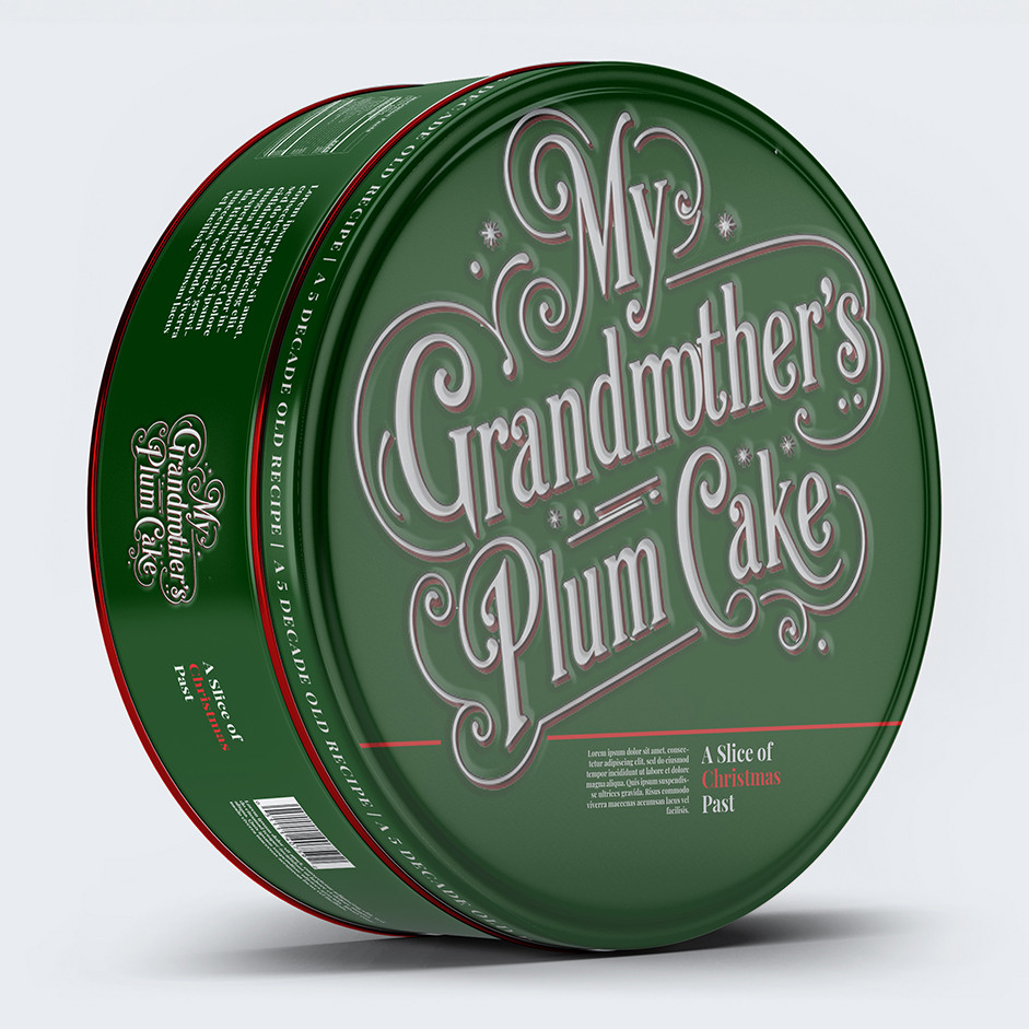 Grandmother's Classic Plum Cake -850g