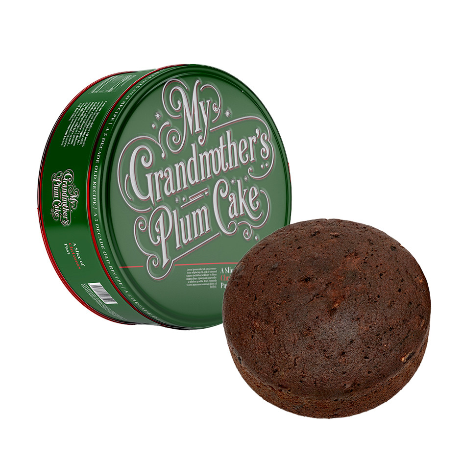 Grandmother's Classic Plum Cake -850g