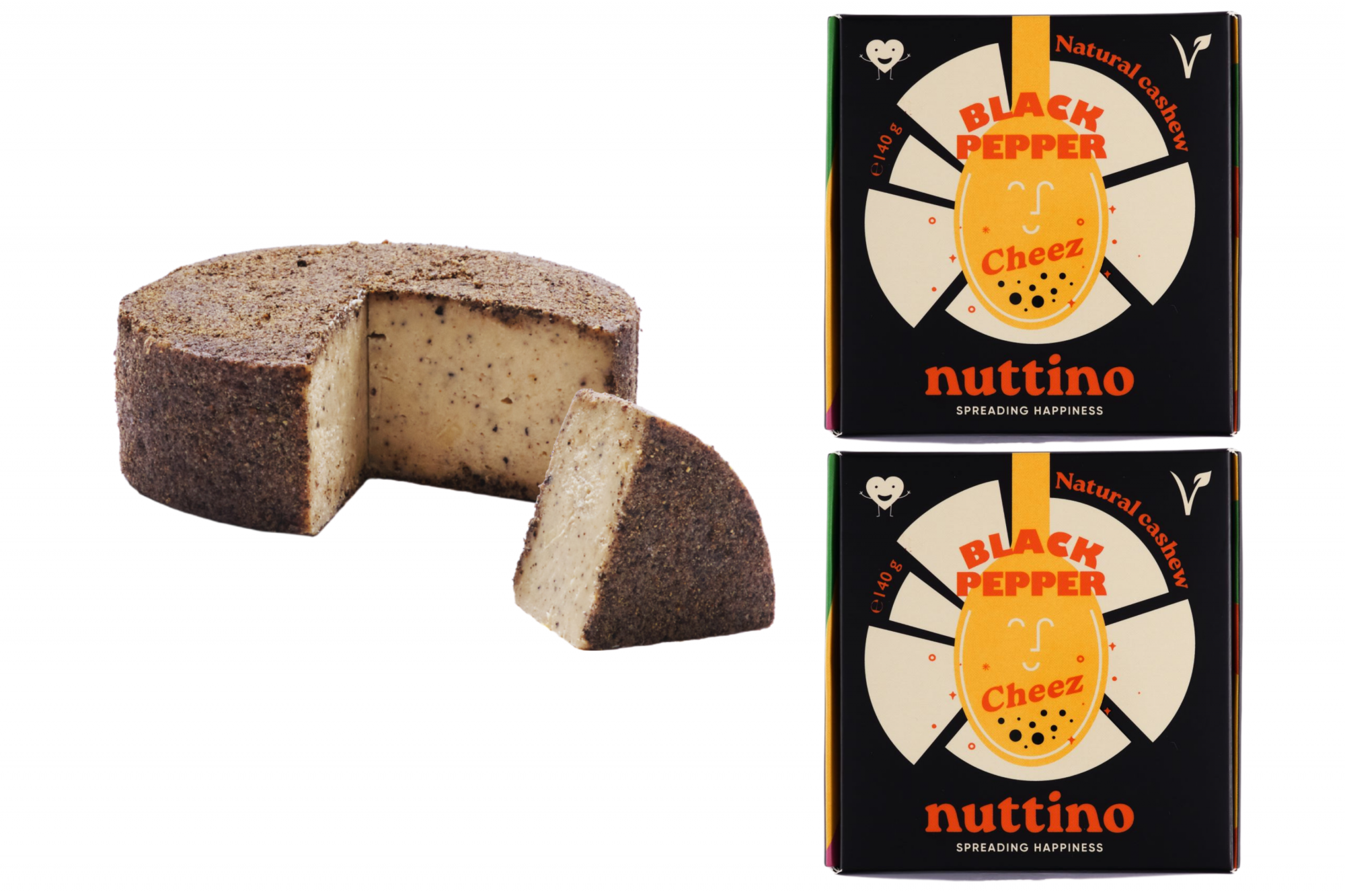 Black Pepper Cheese 140g - Pack of 2