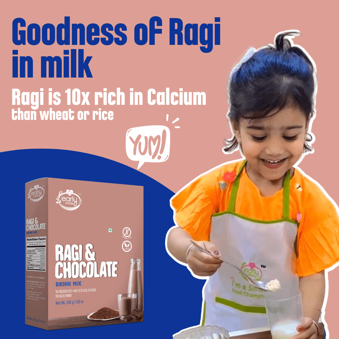 Early Foods-Ragi & Chocolate Drink 200g