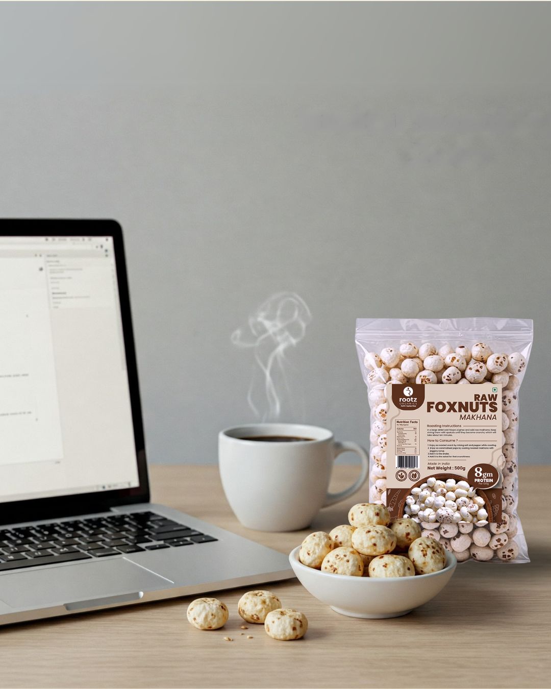 Raw Foxnuts (Makhana) 500gm