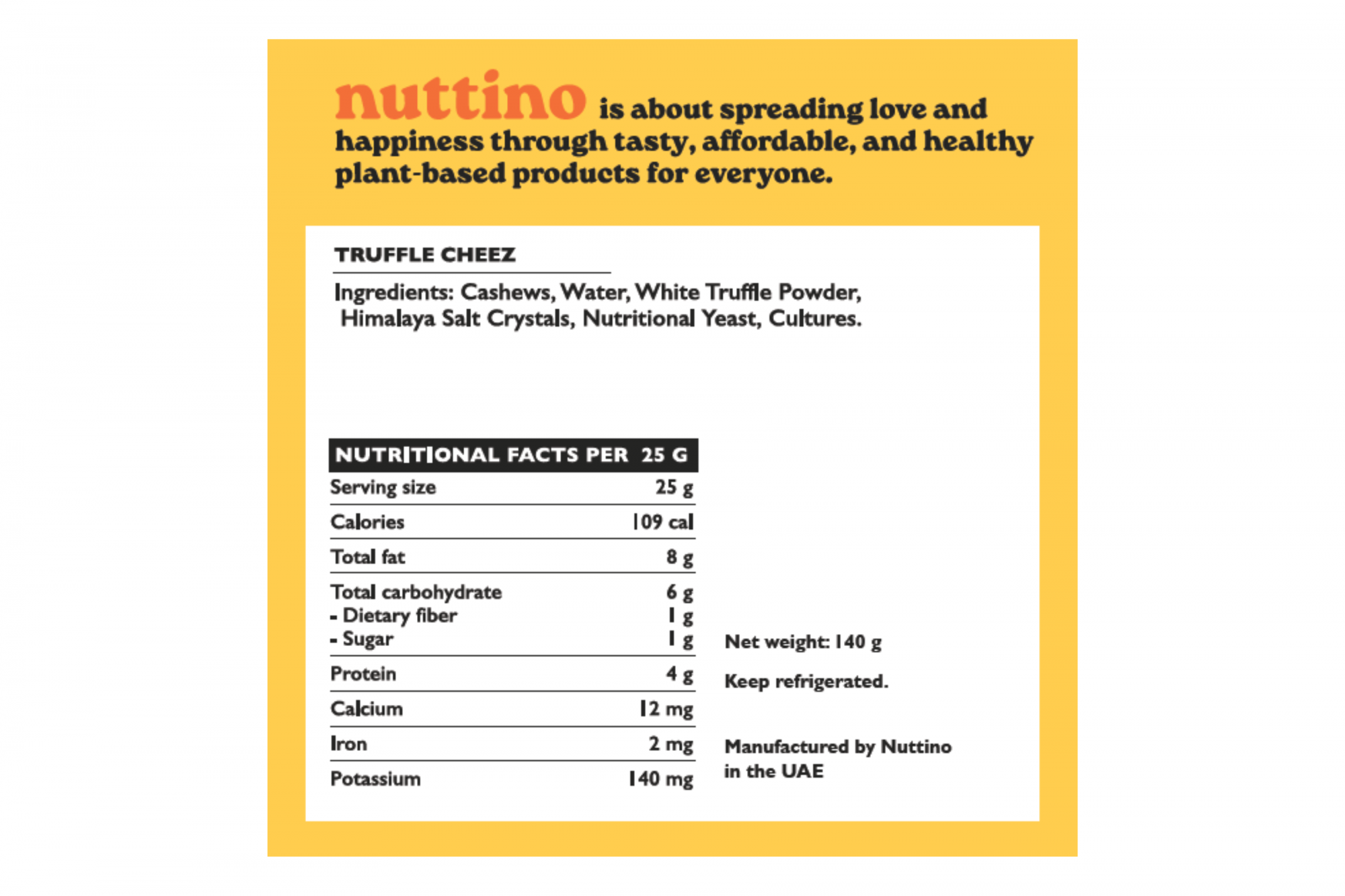 Truffle Cheese 140g - Pack of 2