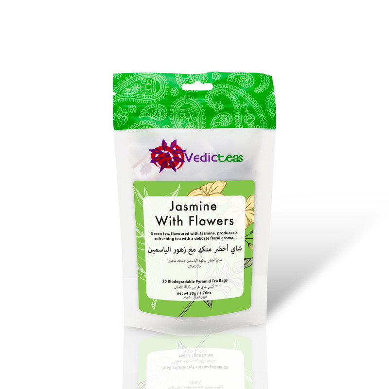 Jasmine with flowers Tea Bags 50g