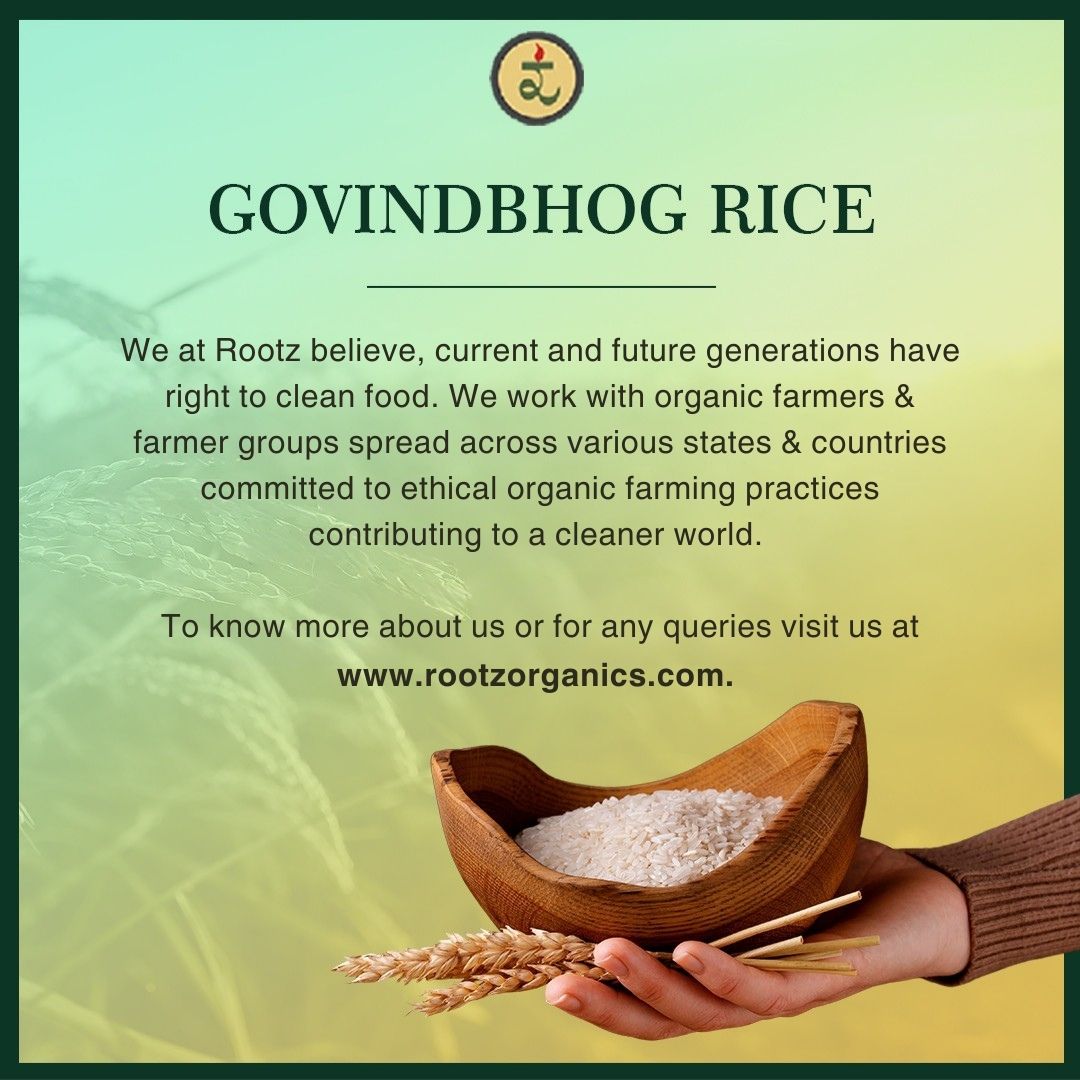 Raw Rice (Aromatic Govindbhog Rice) 1kg