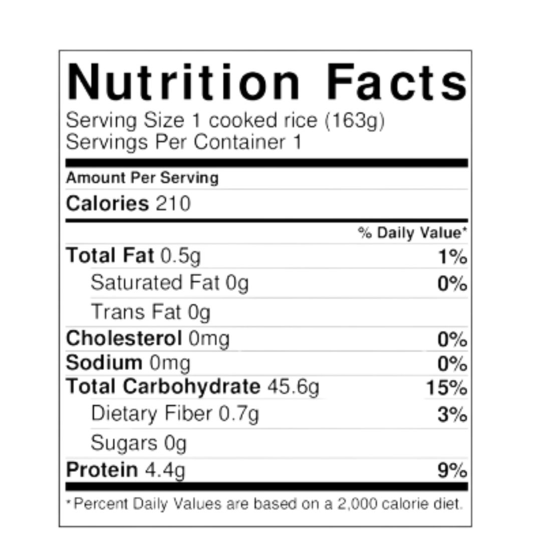 Organic White Basmati Rice (Long Grain) 1kg