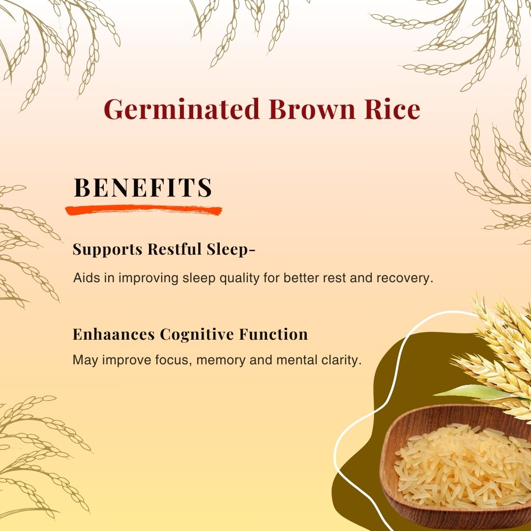 Organic Germinated Brown Rice (Short Grain) 3kg Bulk