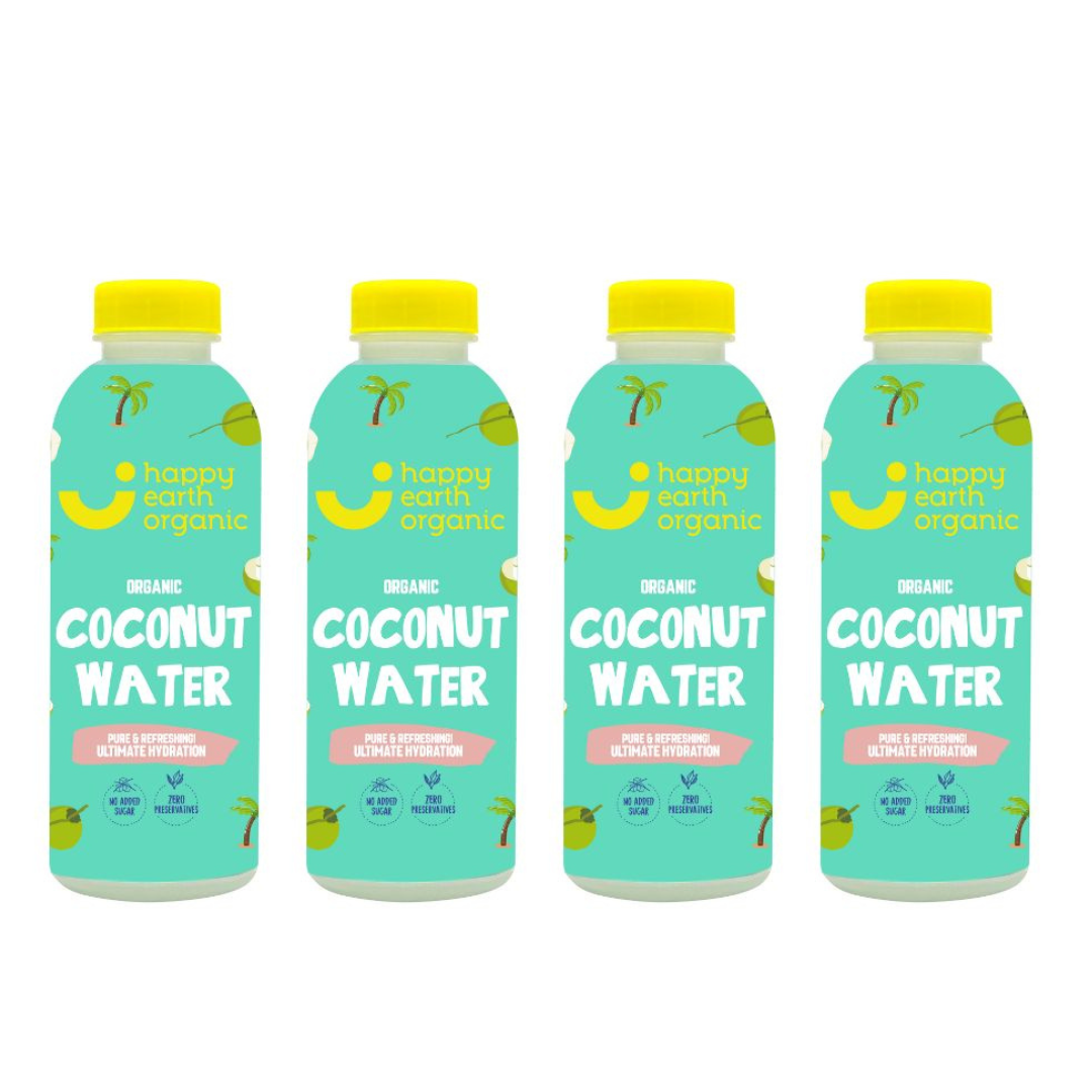 Organic Coconut Water - PPE Bottle- 250 ML - PACK OF 4