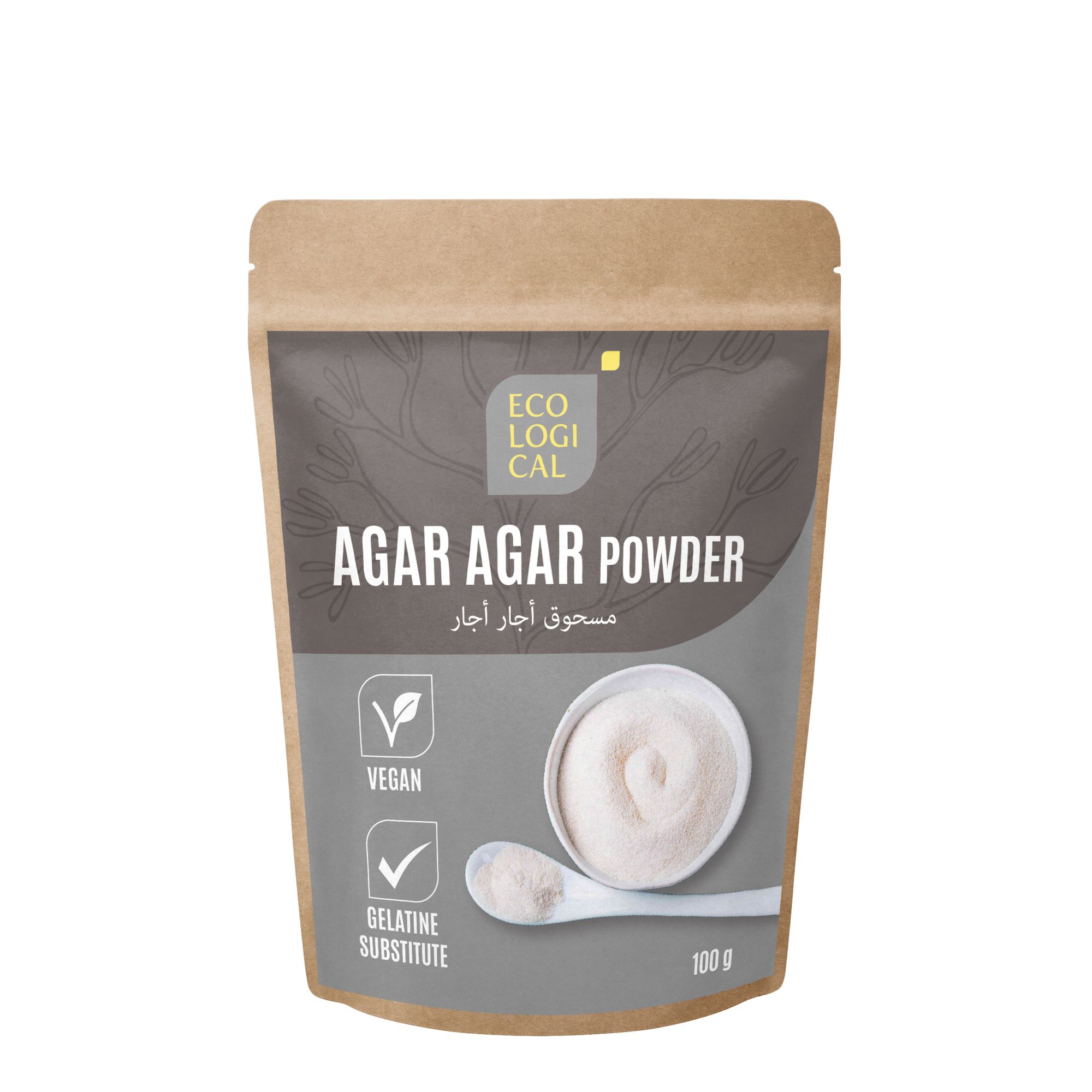 Ecological Agar Agar Powder, 100g
