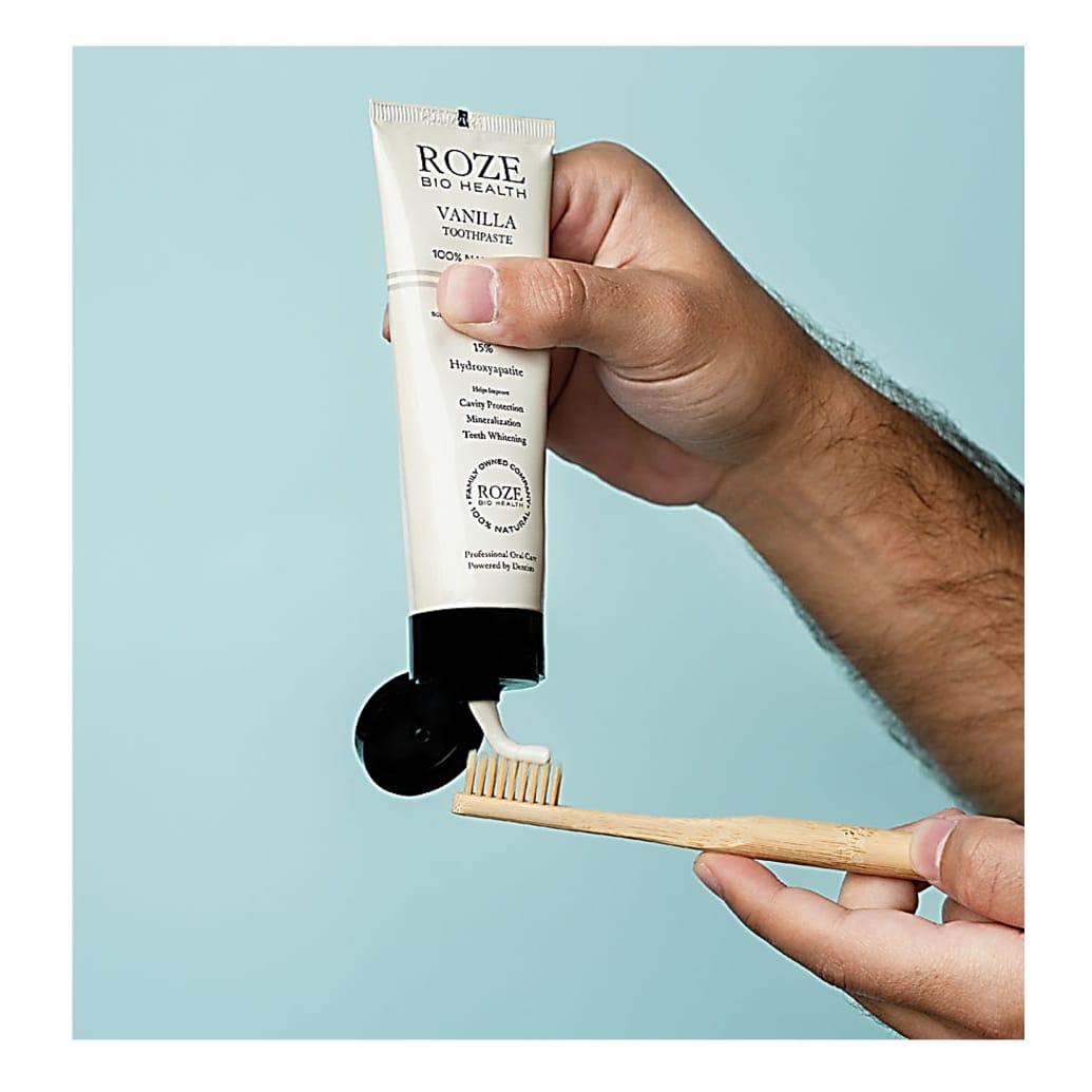 Roze Biohealth Vanilla Toothpaste by Rootz Organics