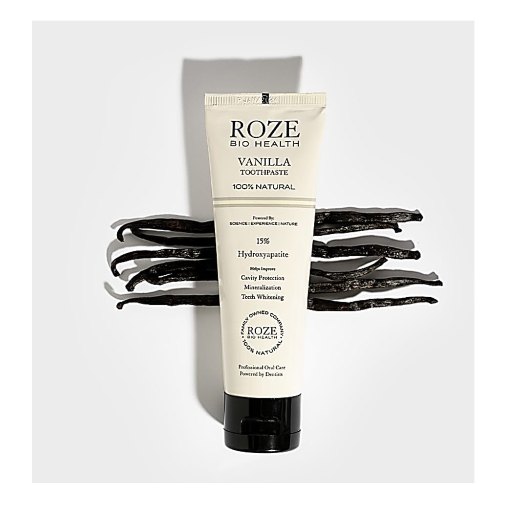 Roze Biohealth Vanilla Toothpaste by Rootz Organics