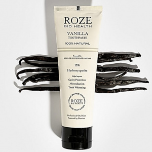 Image of Roze Biohealth Vanilla Toothpaste by Rootz Organics