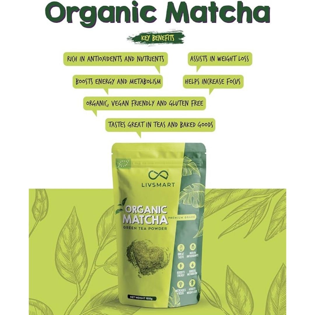 Organic matcha green tea powder 100g