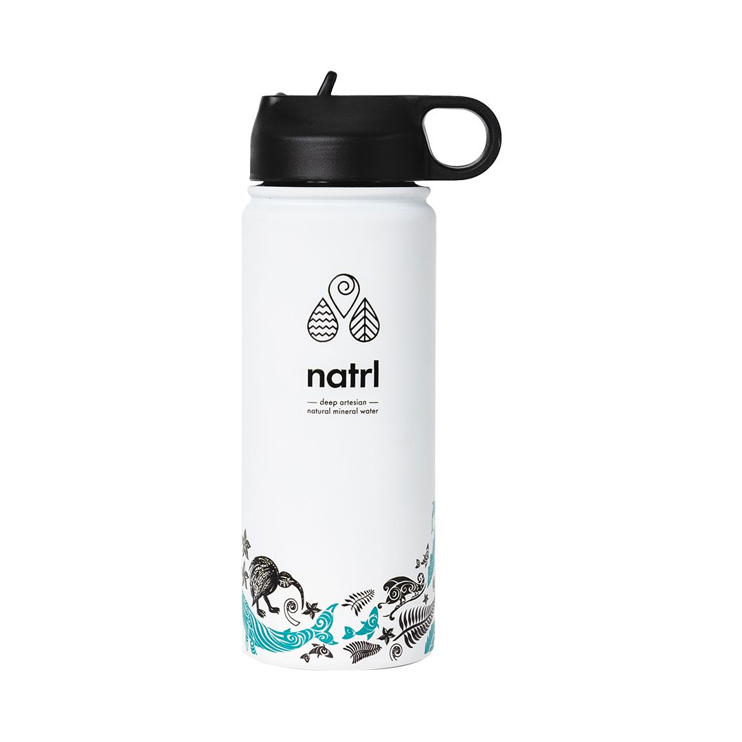 Natrl  Stainless Steel Sports Bottle 550ml