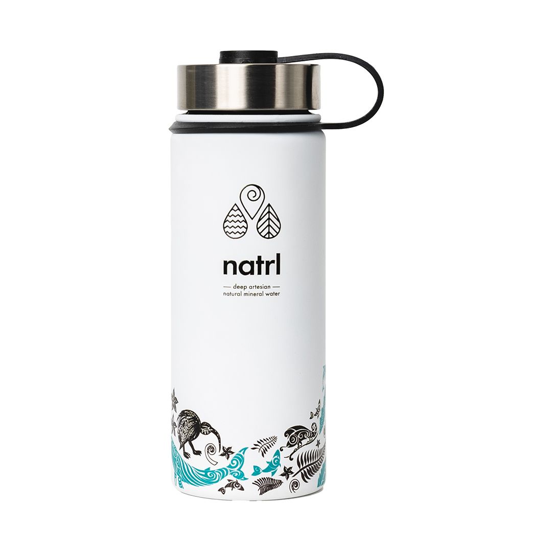 Natrl  Stainless Steel Sports Bottle 550ml