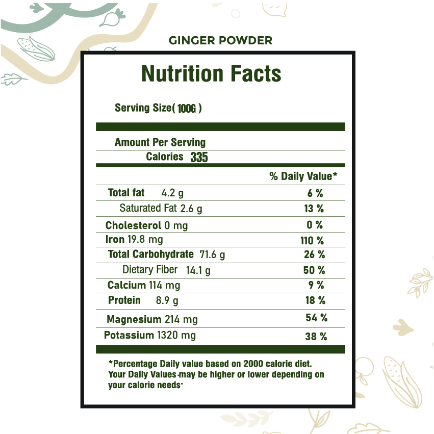 Organic Ginger Powder 100g