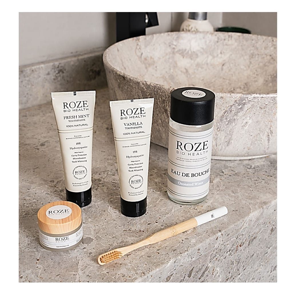 Roze Biohealth Vanilla Toothpaste by Rootz Organics