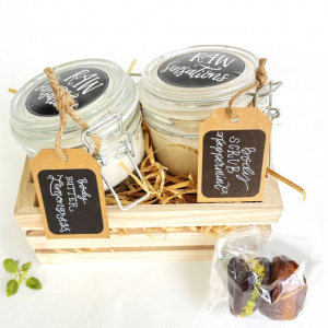 Image of Lemongrass Butter &amp; Peppermint Scrub (Large) - 290gm