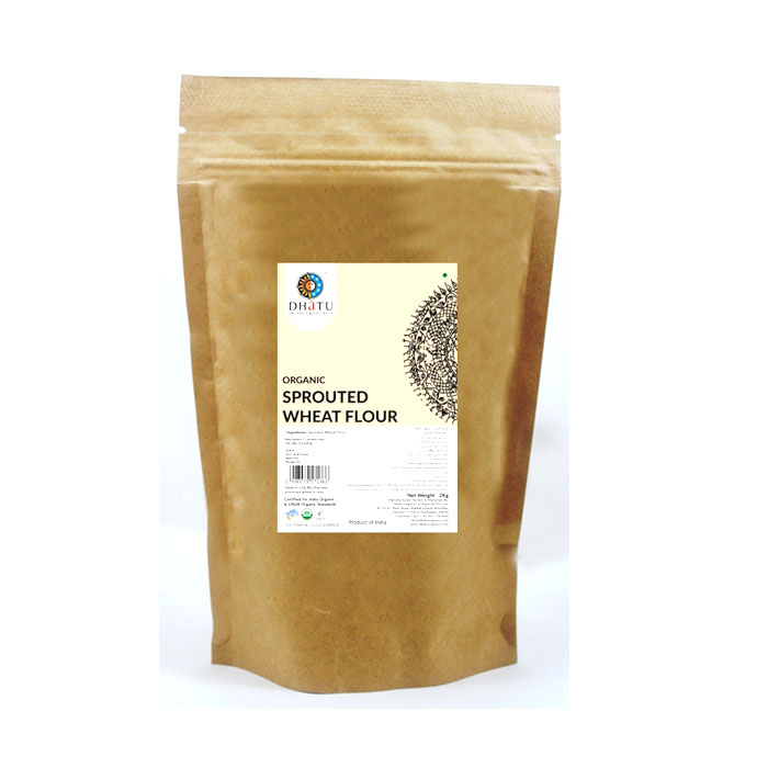 Organic Sprouted Wheat Flour Bulk 20 kg