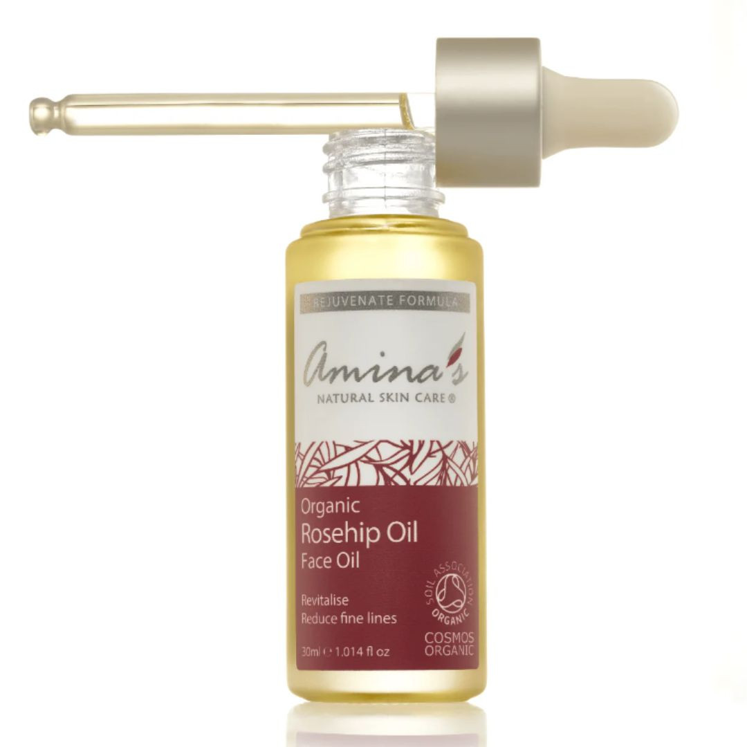 Organic Rosehip Seed Face Oil Dropper