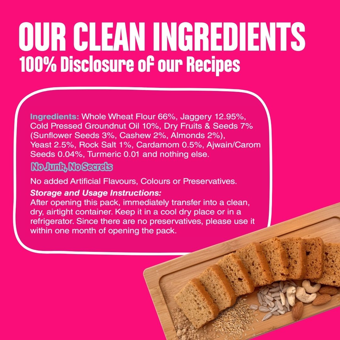 Early Foods-Whole Wheat Rusk 270g