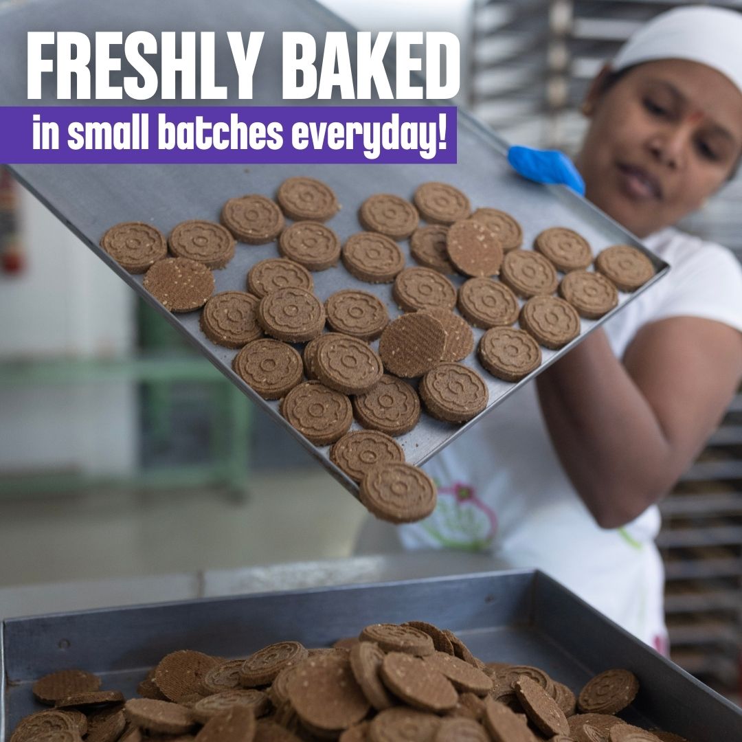 Early Foods-Ragi and Choco Jaggery Cookies 130g
