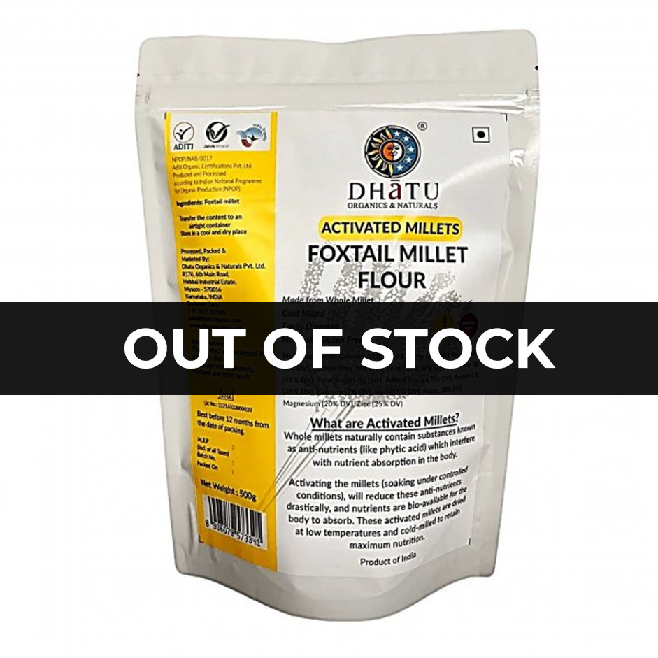 Activated Foxtail Millet Flour 500g