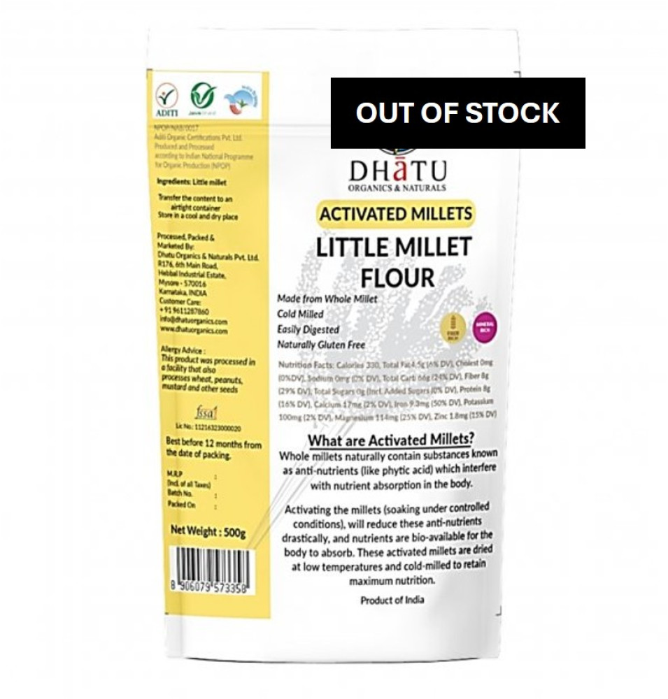 Activated Little Millet Flour 500g