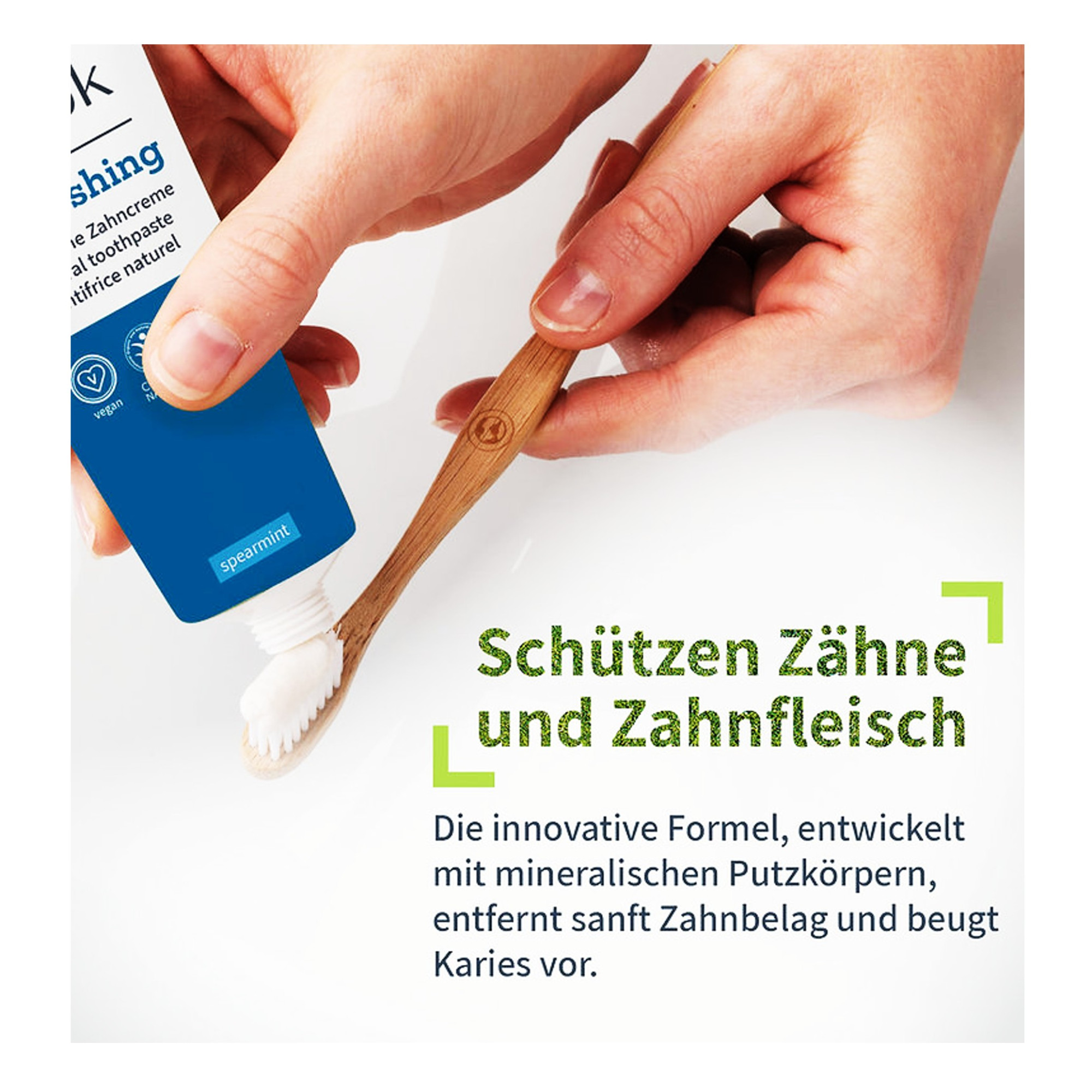 Natural Toothpaste - Refreshing (Spearmint) 75ml