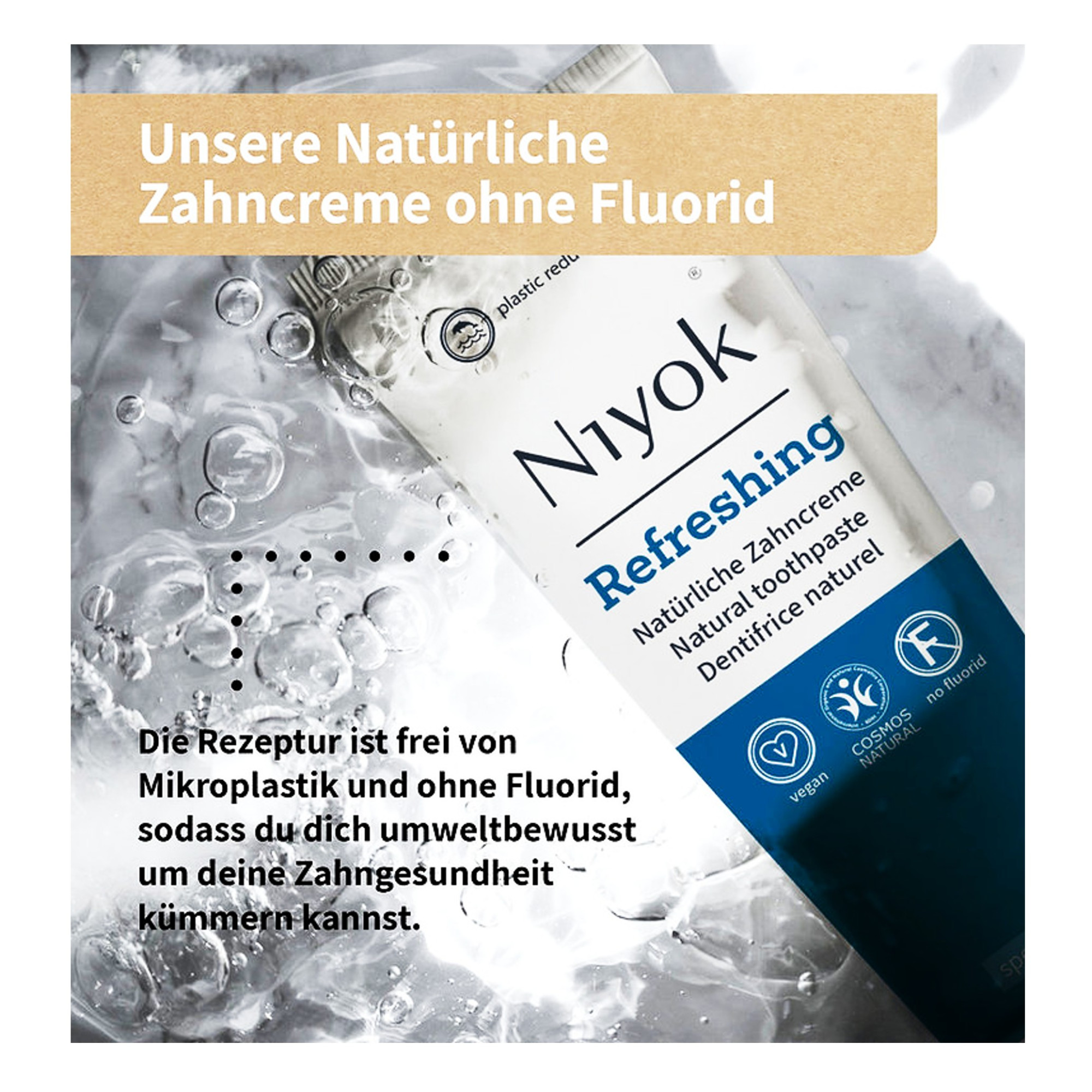 Natural Toothpaste - Refreshing (Spearmint) 75ml