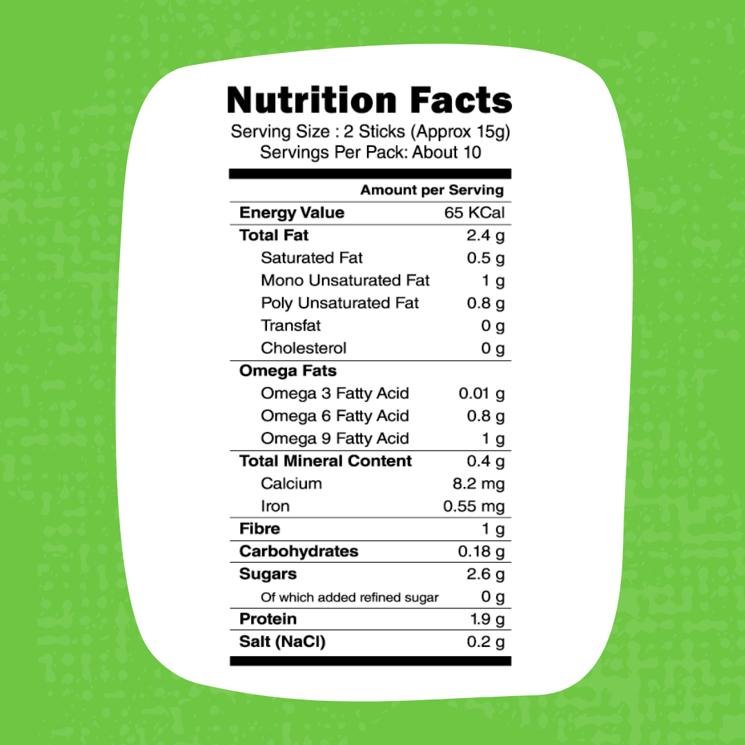 Early Foods-Whole Wheat Ajwain Jaggery Teething Sticks 150g