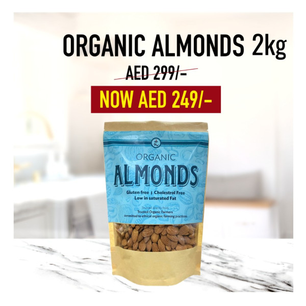 Image of 2Kg Organic Almonds