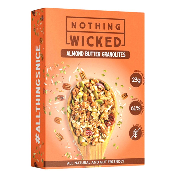 Image of Almond Butter Granolites in Box 250 gm