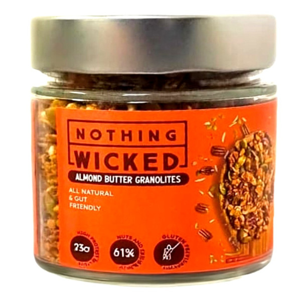 Image of Almond Butter Granolites in Jar 100 gm