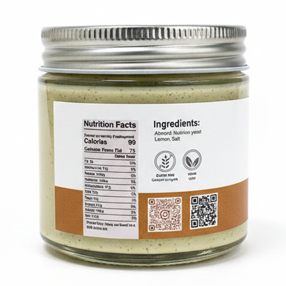 Almond Cheese – Dairy-Free Plant-Based Vegan Cheese-180g