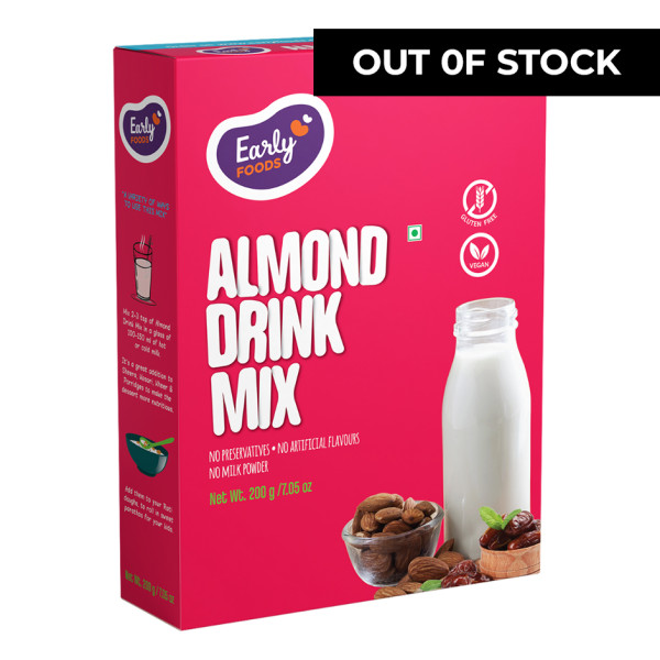 Image of Early Foods -Organic Almond Drink Mix 200g