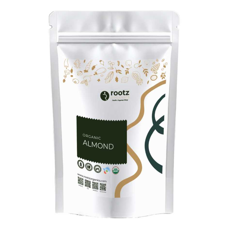 Organic Almond(dryfruit) 500g