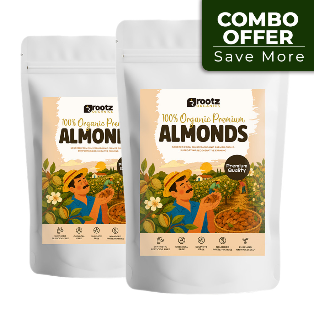 2Kg Organic Almonds