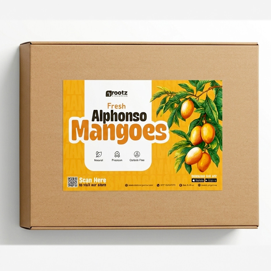 Premium Natural Alphonso Mangoes - (Box of 12)