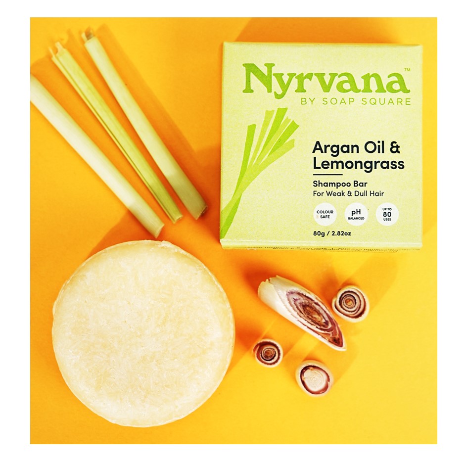 Argan Oil & Lemongrass Shampoo Bar