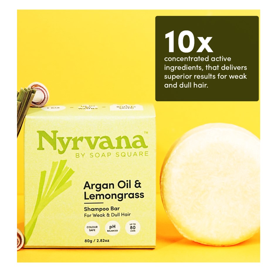 Argan Oil & Lemongrass Shampoo Bar