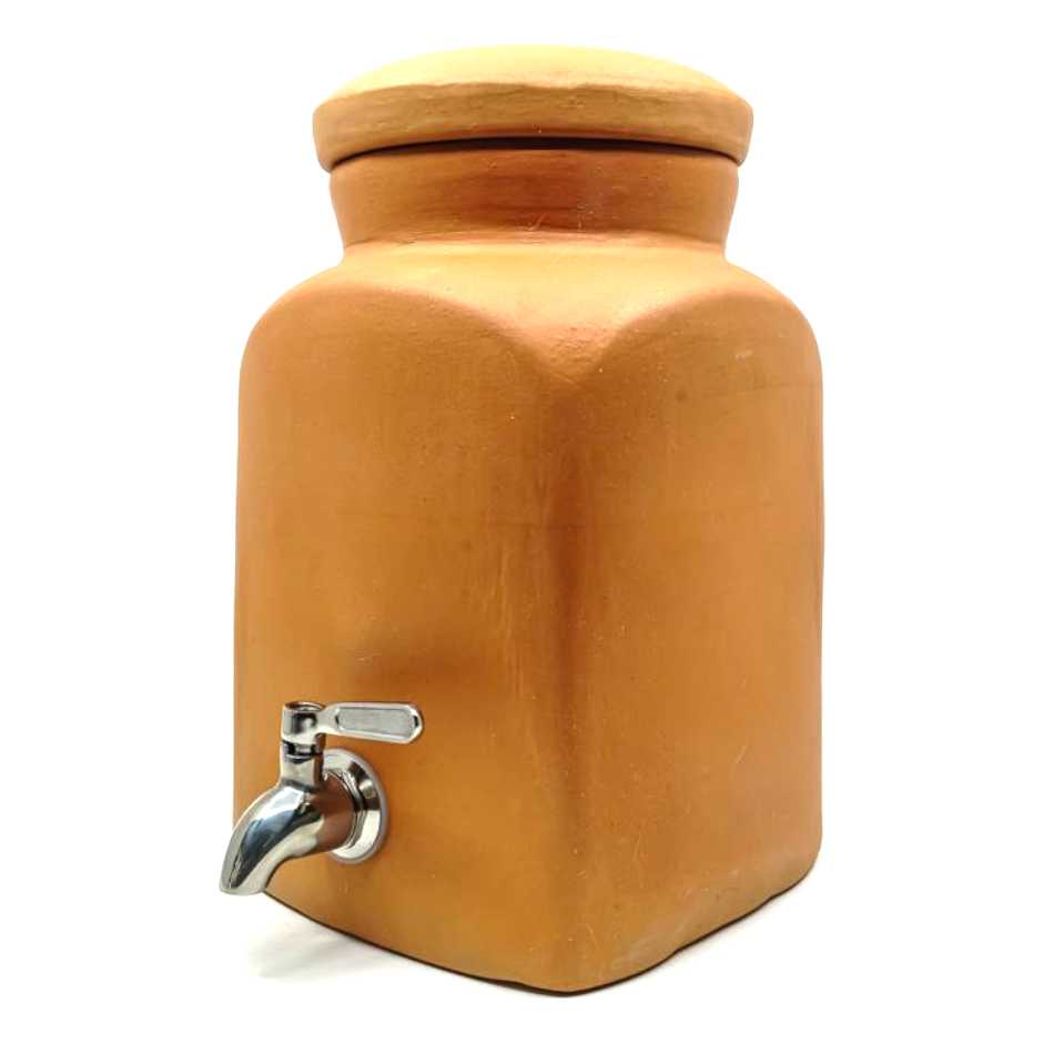 Unglazed Clay Matka - 4 Liters