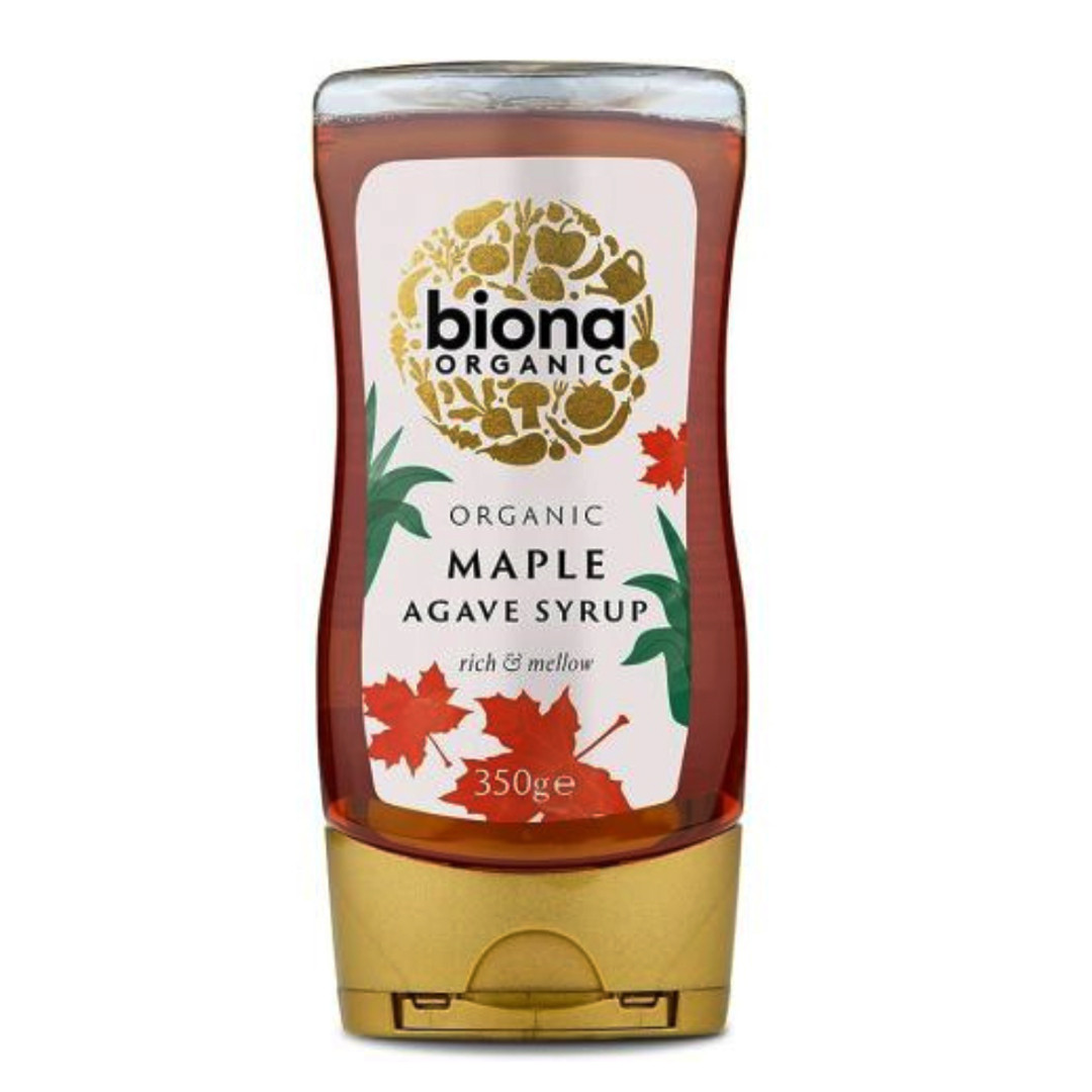 Biona Organic Maple Agave Syrup Squeezy 350g