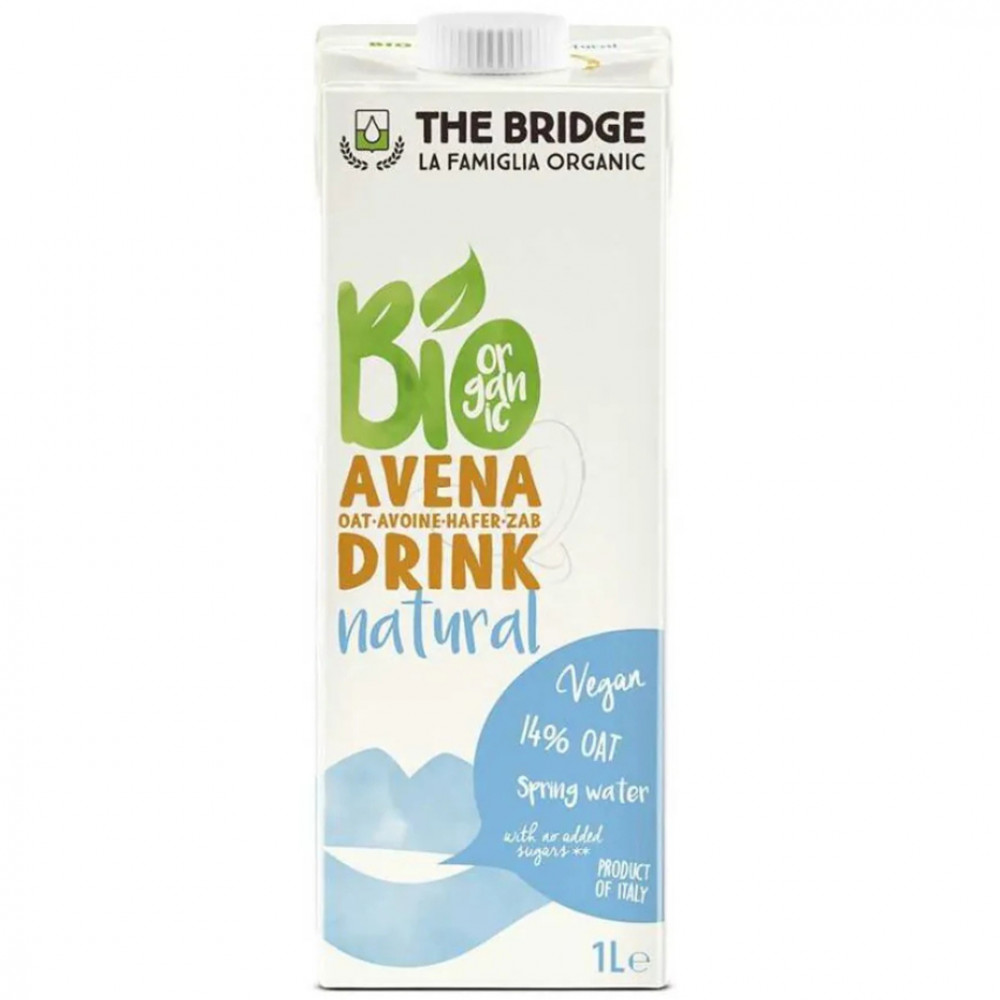 The Bridge Bio Organic Oats Natural 1L