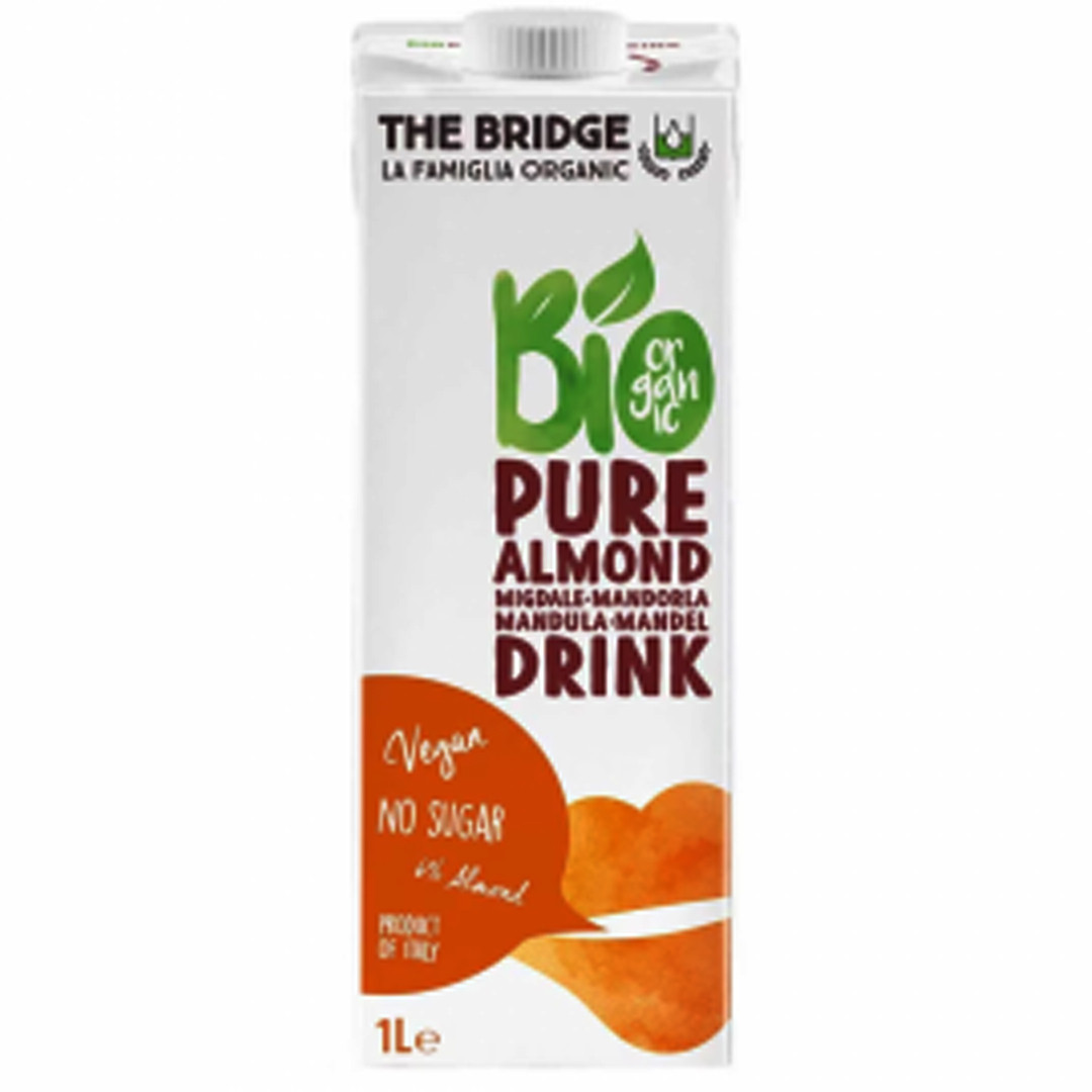 The Bridge Bio Organic Drink Pure Almond 6% 1 Liter